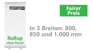 Rollup's ohne Banner